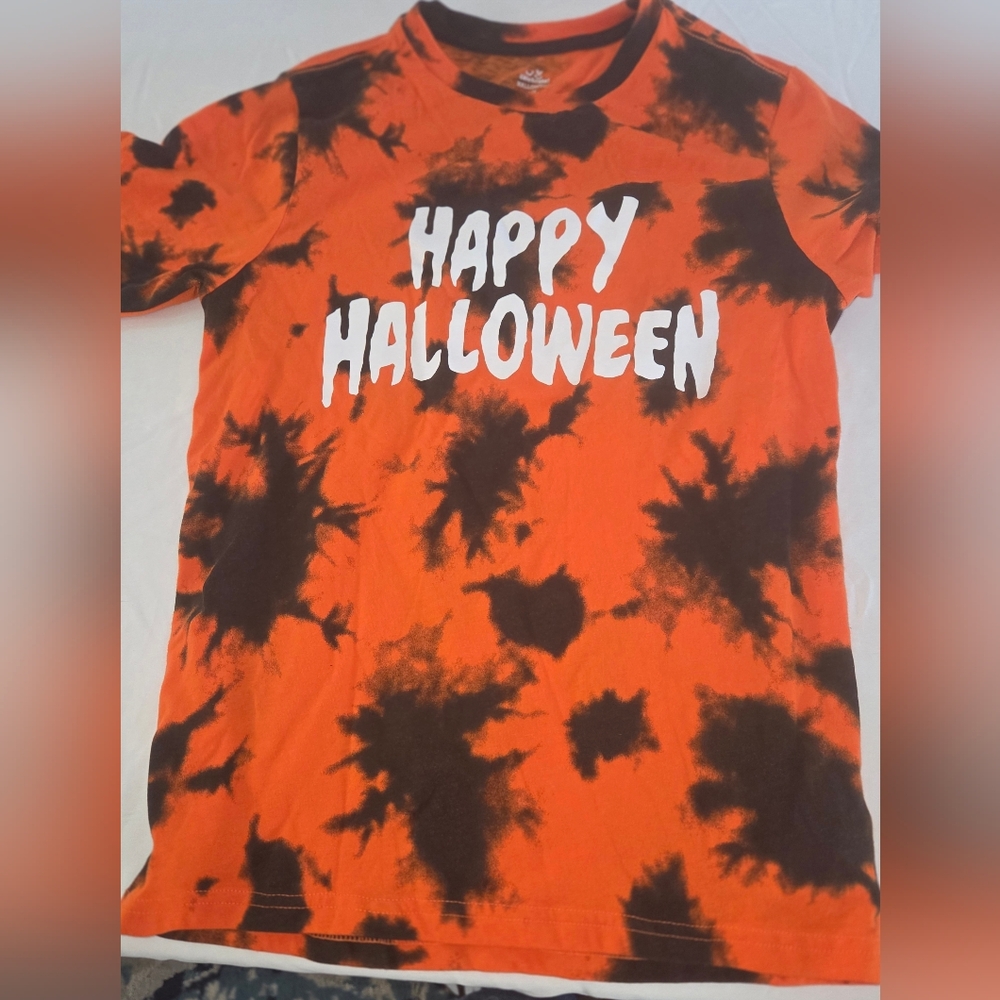 Kids Halloween Tie-Dye Costume T-Shirt